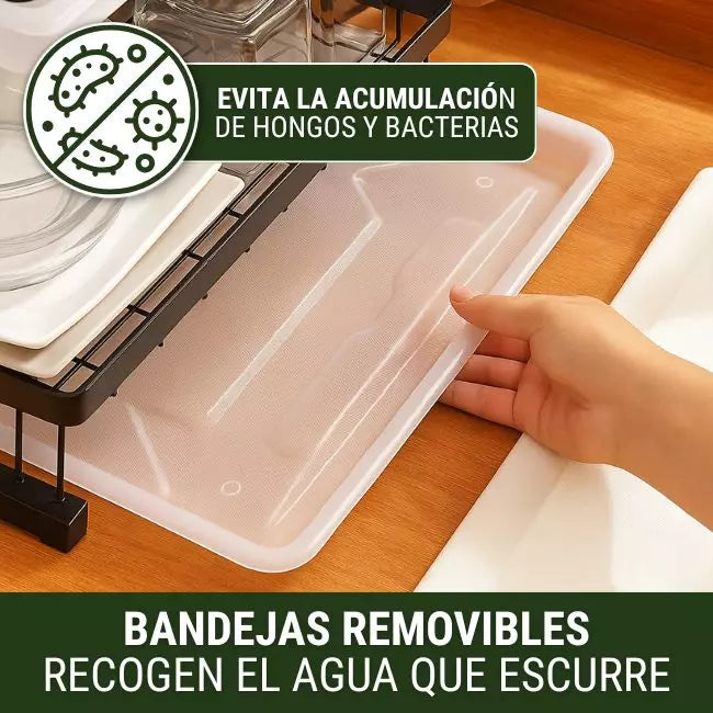 SpaceRack 3X – Orden vertical y cocina inteligente sin ocupar lugar.