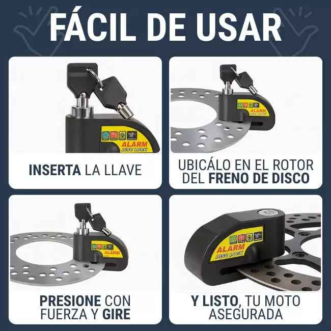 SteelGuard Pro - Tu moto siempre segura
