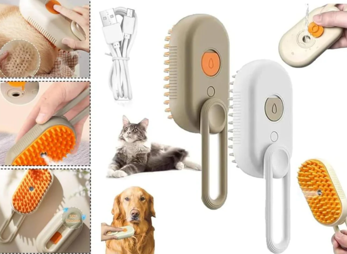 Glow Pet - Cepillo Spa Limpiador para Mascotas 🐕✨