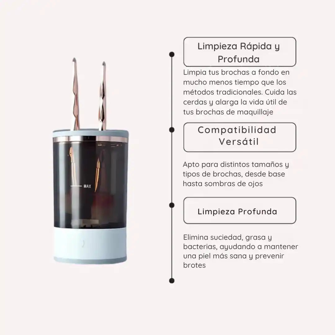 Glow Brush™️- Brochas limpias en segundos✨